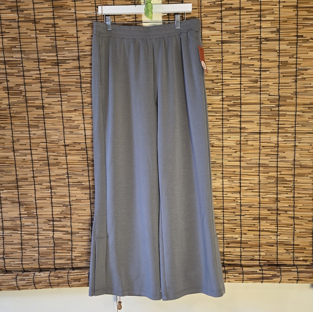 NWT Wide Flare Leg High Waist Casual Pants